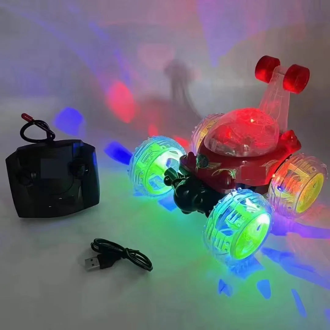 Remote Control Dancing Stunt Car for Kids