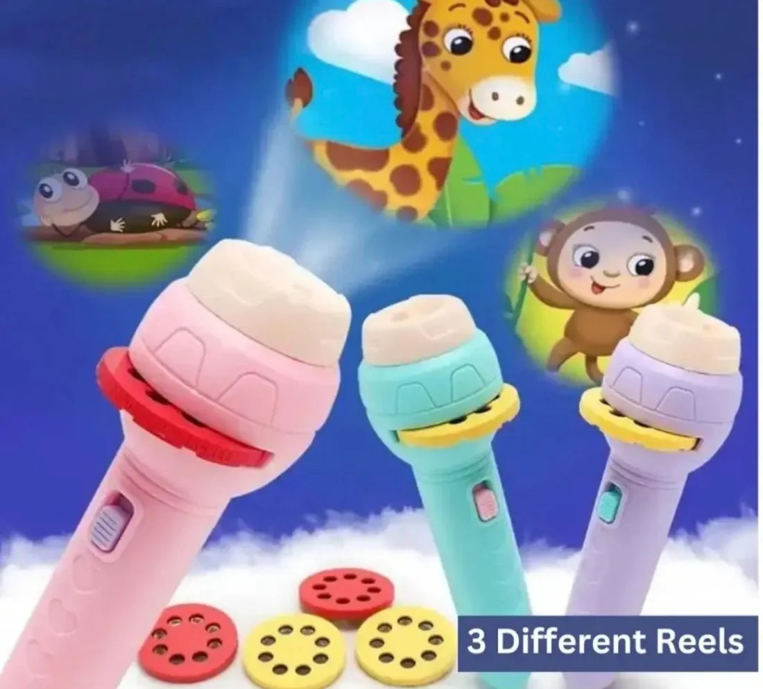 Projector Flashlight Torch for Kids –  24 Fun Random Images Box Pack