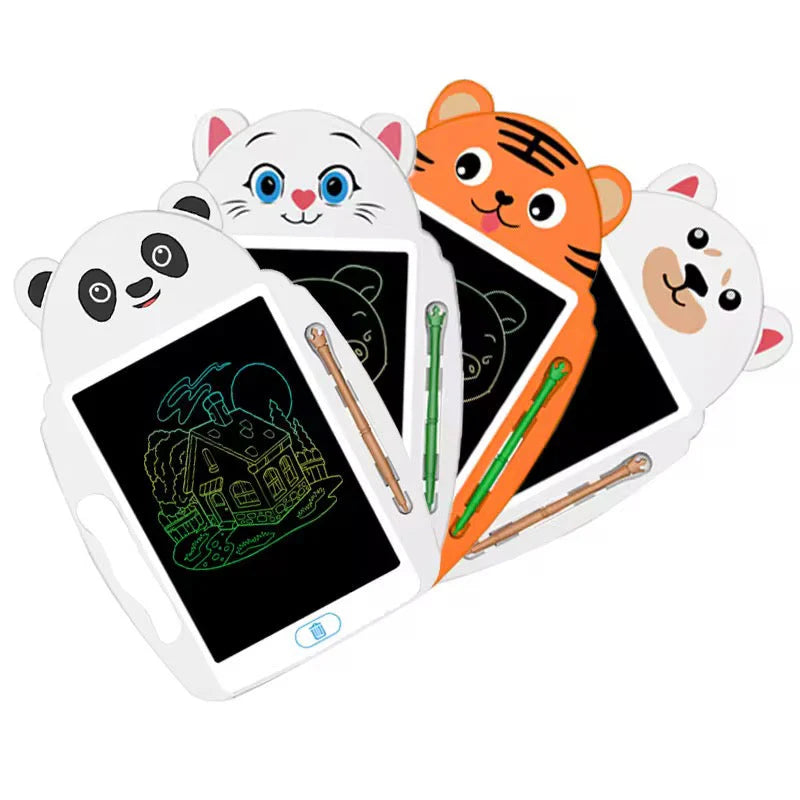 Cute Animal Design (Panda) 9-Inch LCD Writing Tablet Multicolor Screen