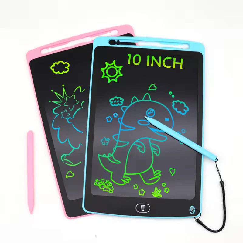 10-Inch LCD Writing Tablet – Colorful Screen Drawing Pad for Kids