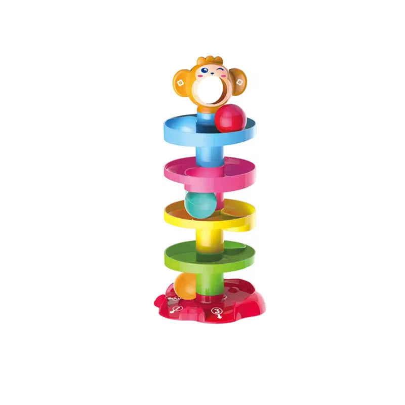Baby Roll Ball Stacking Tower For Kids