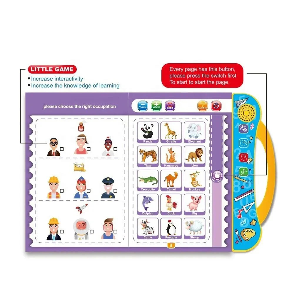 E Study Book for Kids Educational Toys | Intelligence Book for Kids