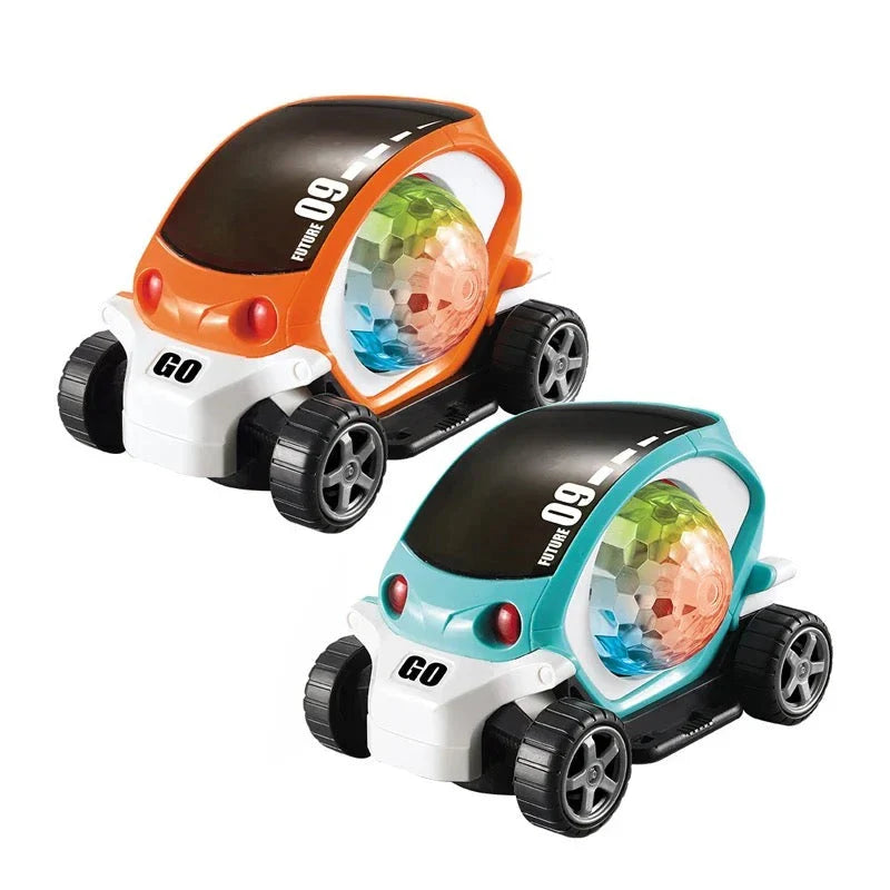 Future 09 Toy Car, 360-degree rotating action,  lights & Music
