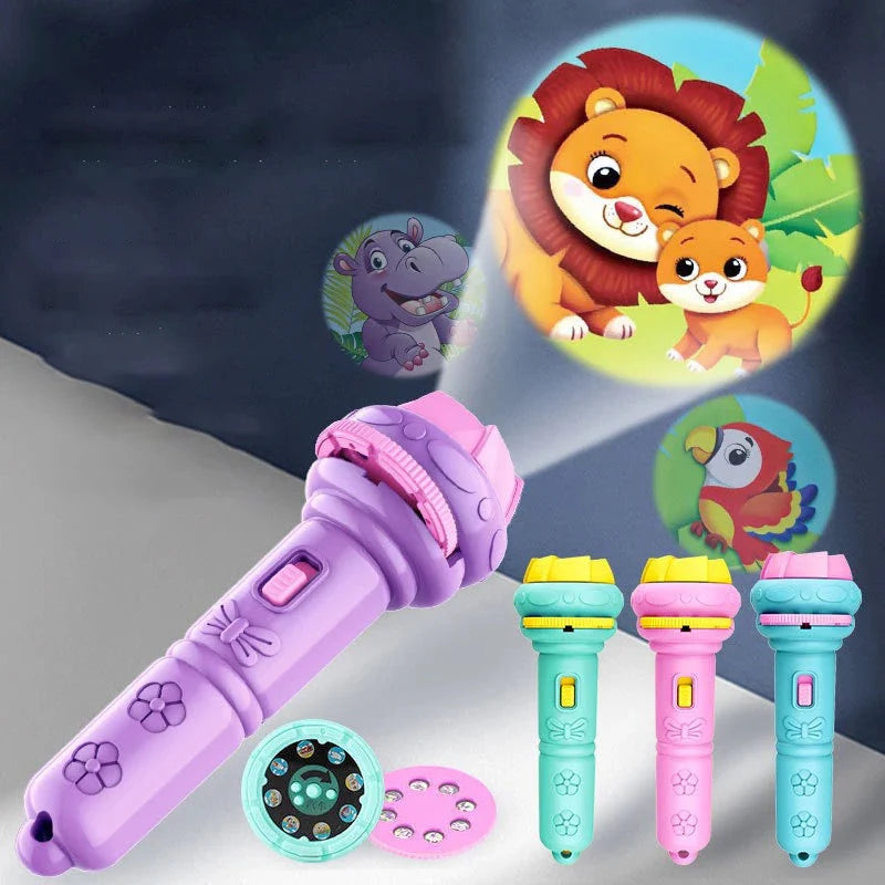 Projector Flashlight Torch for Kids –  24 Fun Random Images Box Pack