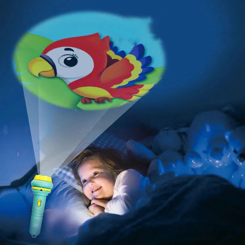 Projector Flashlight Torch for Kids –  24 Fun Random Images Box Pack