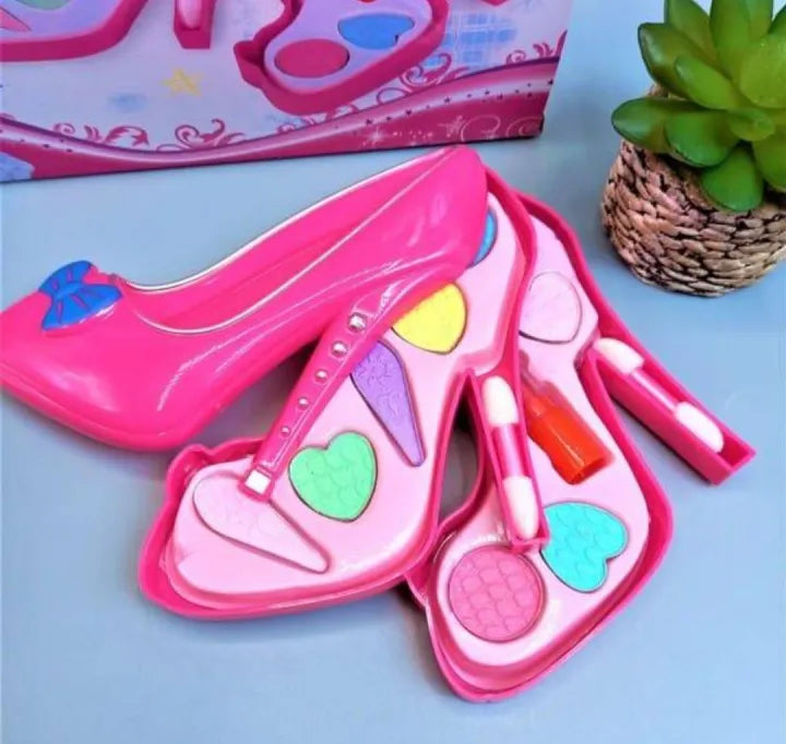 Shoe Makeup Cosmetic Set For Girls