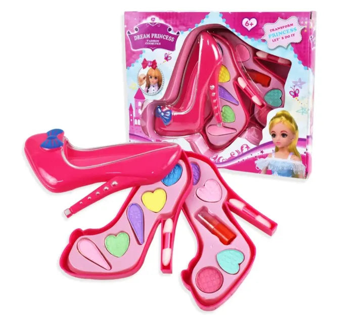 Shoe Makeup Cosmetic Set For Girls