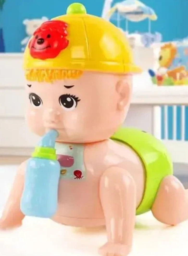 Happy Crawling Baby Toy With Light & Music
